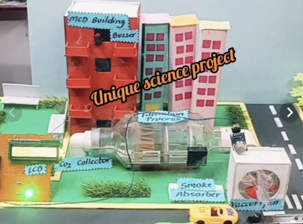 AQI monitoring with smoke absorber smart city